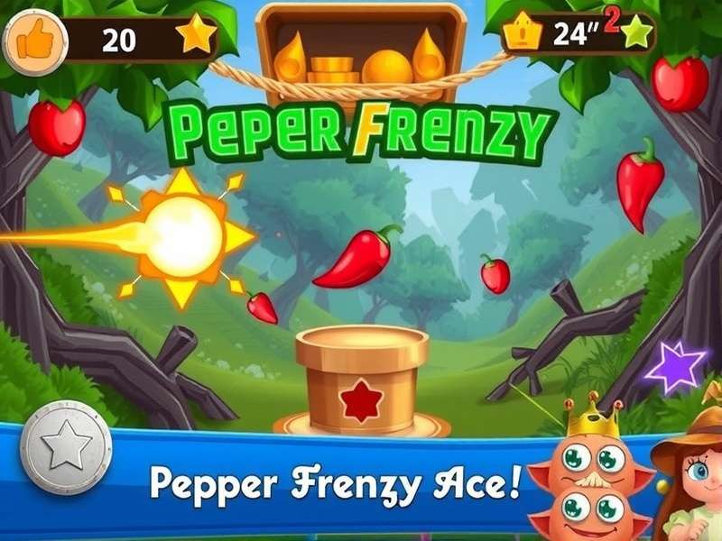 Pepper Frenzy Ace Game Screenshot